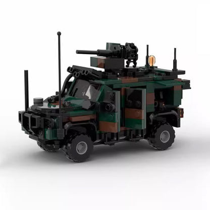 iveco lmv 2 4x4 lince building set | lynx | moc-80034 - 2