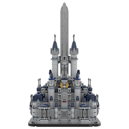 ix alexandria castle building set | final fantasy | moc-177207 - 5