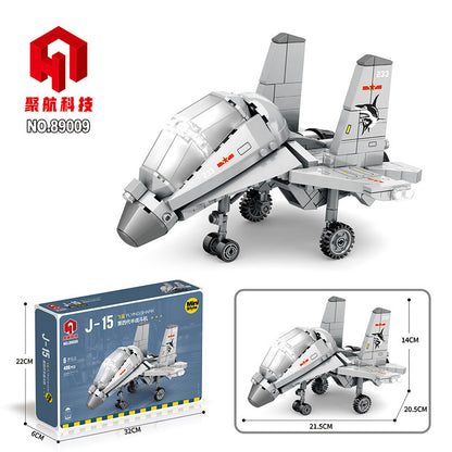 j-15 flying shark fighter building block set - juhang 89009 - 6