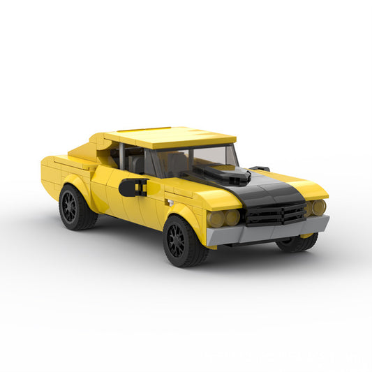 jack reacher's bowtie chevelle building set | moc-114482 - 1