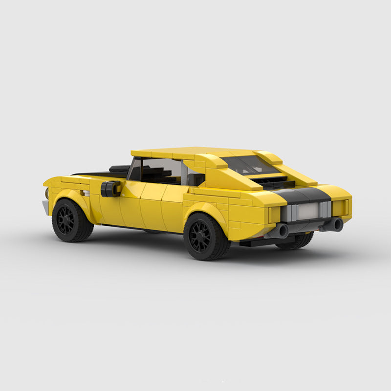 jack reacher's bowtie chevelle building set | moc-114482 - 2