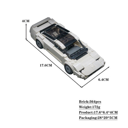 jaguar xj220 building set | moc-87002 - 3