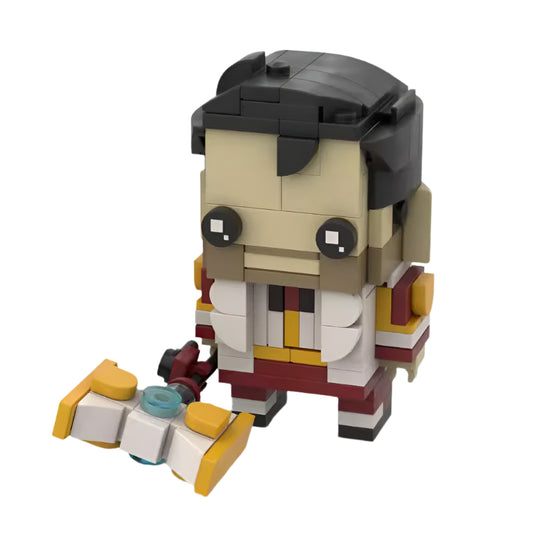jayce brickheadz building set | league of legends moc | lego-compatible - 1
