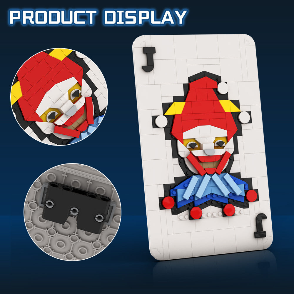 joker card building set | lego compatible - 2