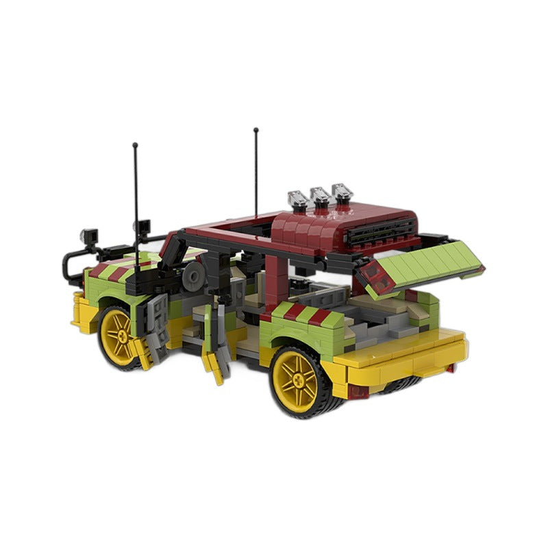 jurassic park explorer building set | moc-20605 - 2