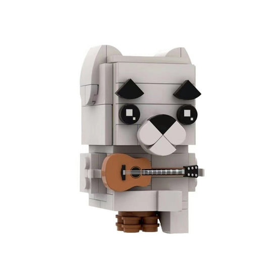 k.k. slider brickheadz building set | animal crossing | moc-64644 - 1