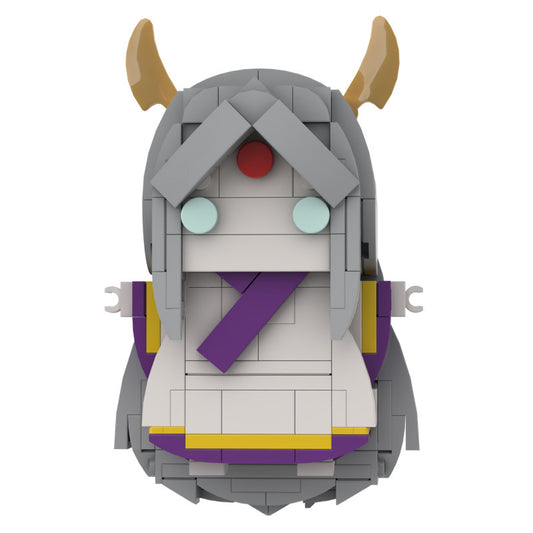 kaguya otsutsuki brickheadz building set | naruto moc - 1