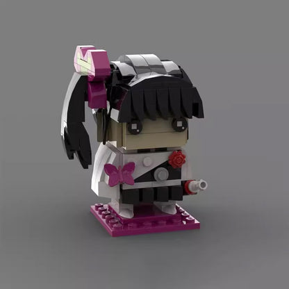 kanao brickheadz building set | demon slayer | moc-106107 - 1