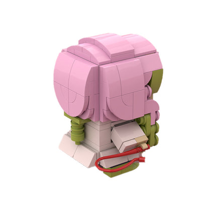 kanroji mitsuri brickheadz building set | demon slayer | moc-85286 - 2