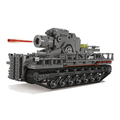 karl mortar tank rc building set - 1648 pcs | mouldking 20028 - 5