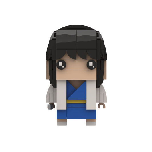 katsura kotarou brickheadz moc set | lego-compatible gintama blocks - 1