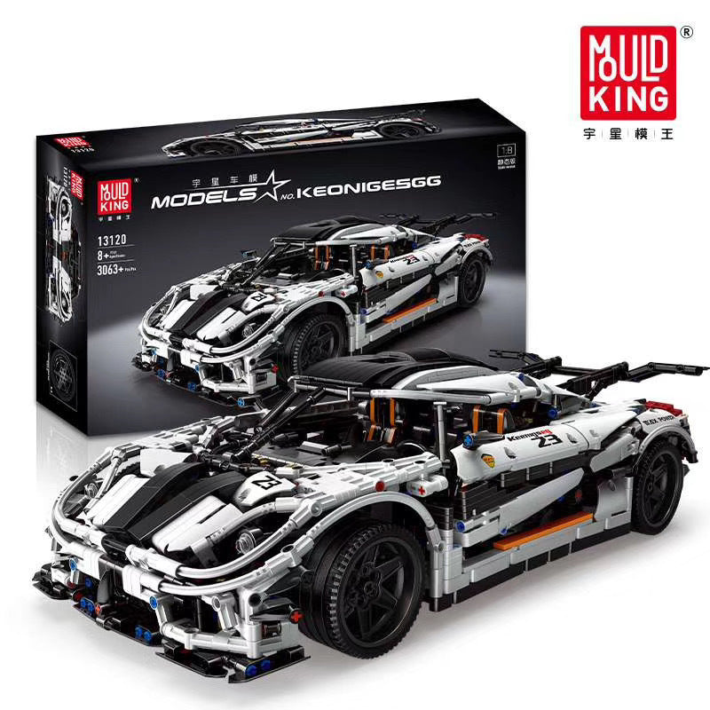 keonigesgg car building set - 3063 pcs | mouldking 13121 - 6