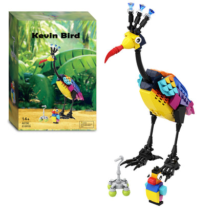 kevin bird up house building set – 215pcs cute animal toy - 1