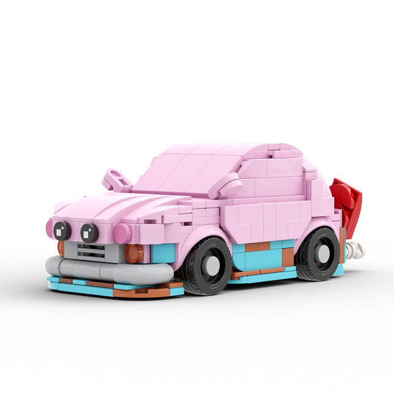 kirby taxi car lego-compatible building set | 421 pcs - 4