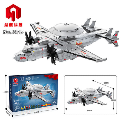 kj600 awacs fighter building block set - 1144 pcs juhang 88015 - 6