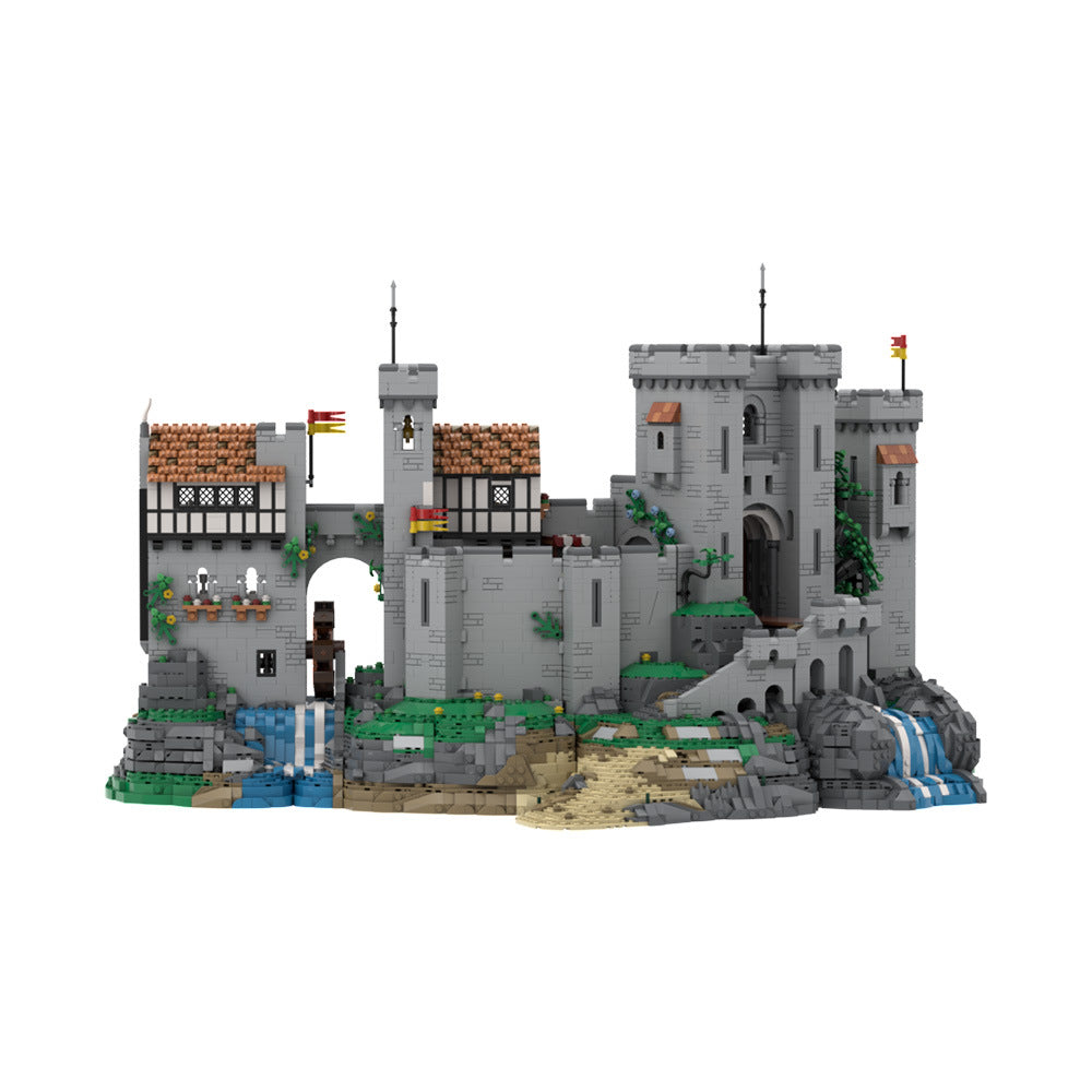 knight's castle building set | 10305 modular expansion | moc-144534 - 3