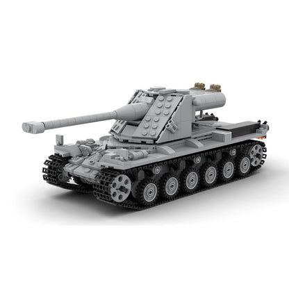 kranvagn tank building set | moc-64540 - 1
