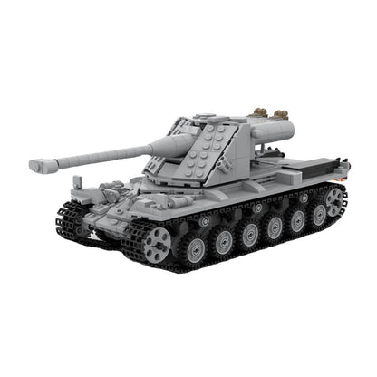 kranvagn tank building set | moc-64540 - 2