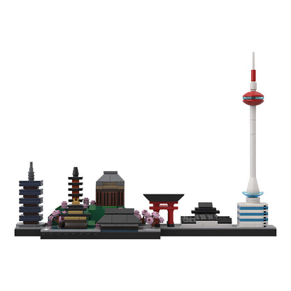 kyoto skyline building set | moc-202184 - 2