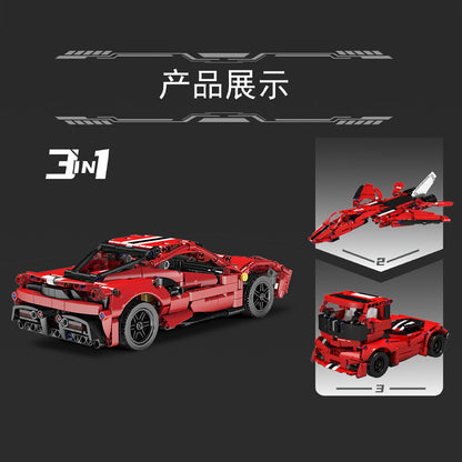 laferrari 488 convertible supercar - 718 pcs | mouldking 10076 - 2