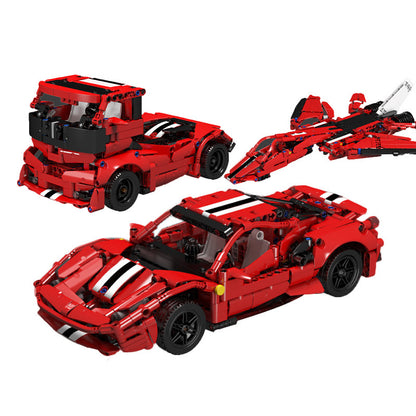 laferrari 488 convertible supercar - 718 pcs | mouldking 10076 - 5