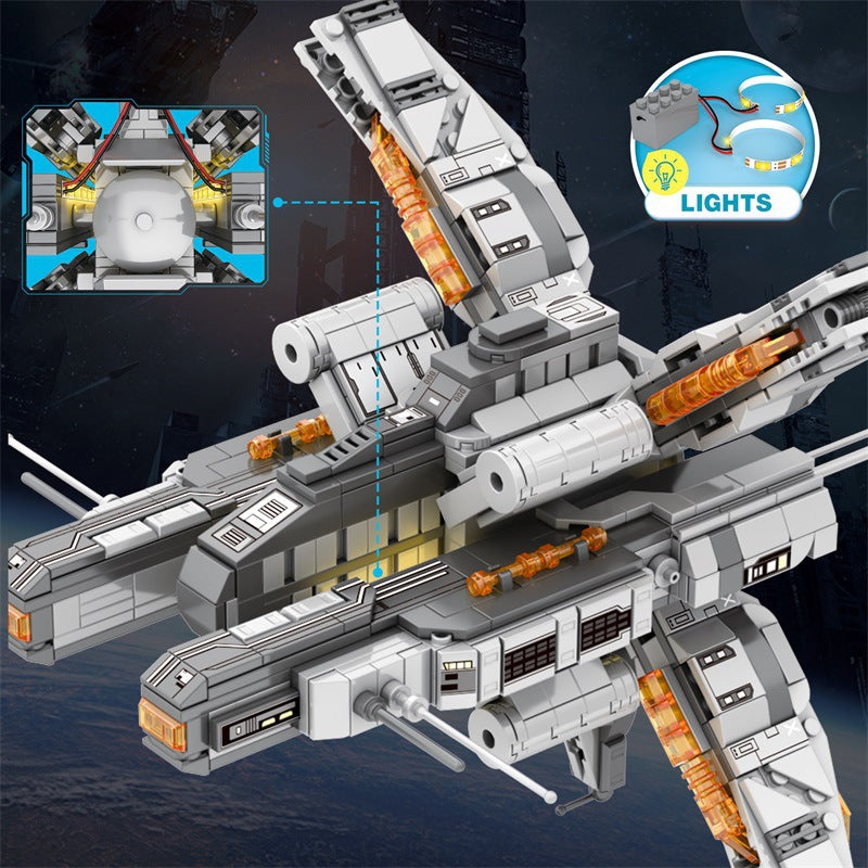 lagrange stingray class interstellar frigate block set - juhang 782 - 3