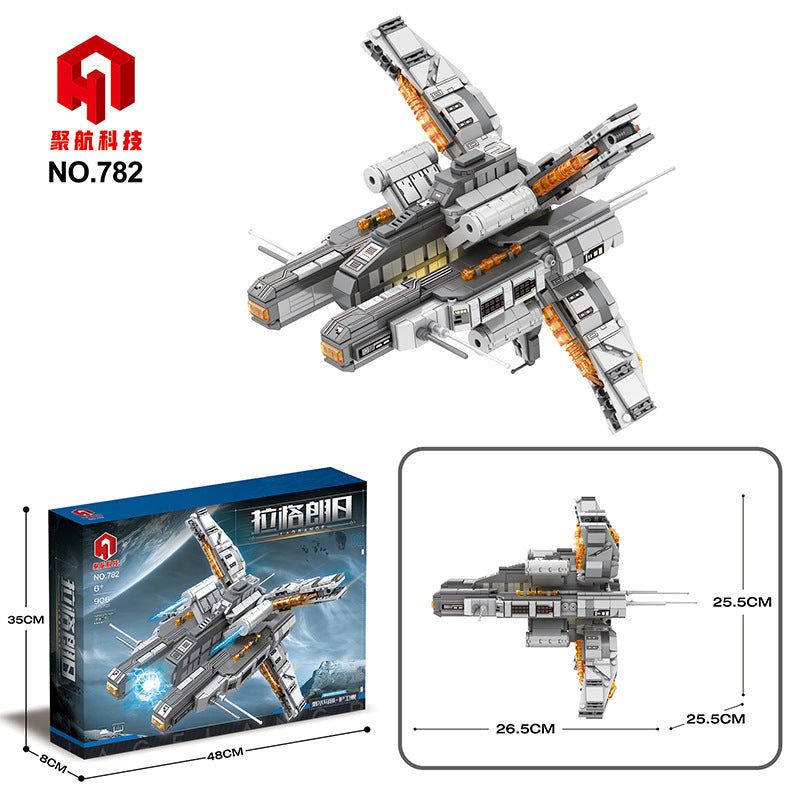 lagrange stingray class interstellar frigate block set - juhang 782 - 6