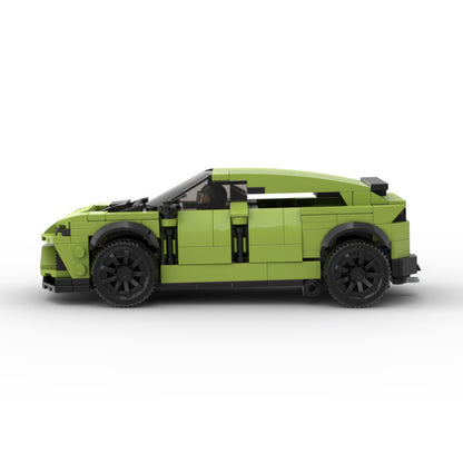 lamborghini urus and trailer for huracan building set | moc-39112 - 4