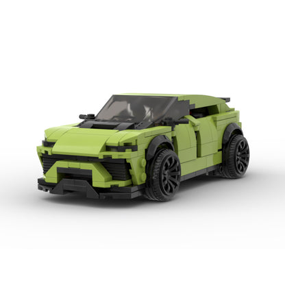 lamborghini urus and trailer for huracan building set | moc-39112 - 5