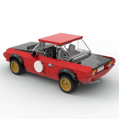lancia fulvia rallye 1969 building set | moc-112887 - 2