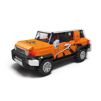 land cruiser suv with display case - 414 pcs | mouldking 27059 - 5