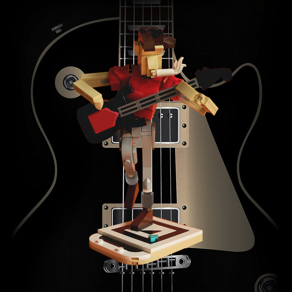 lead guitarist building set | moc-150397 - 1