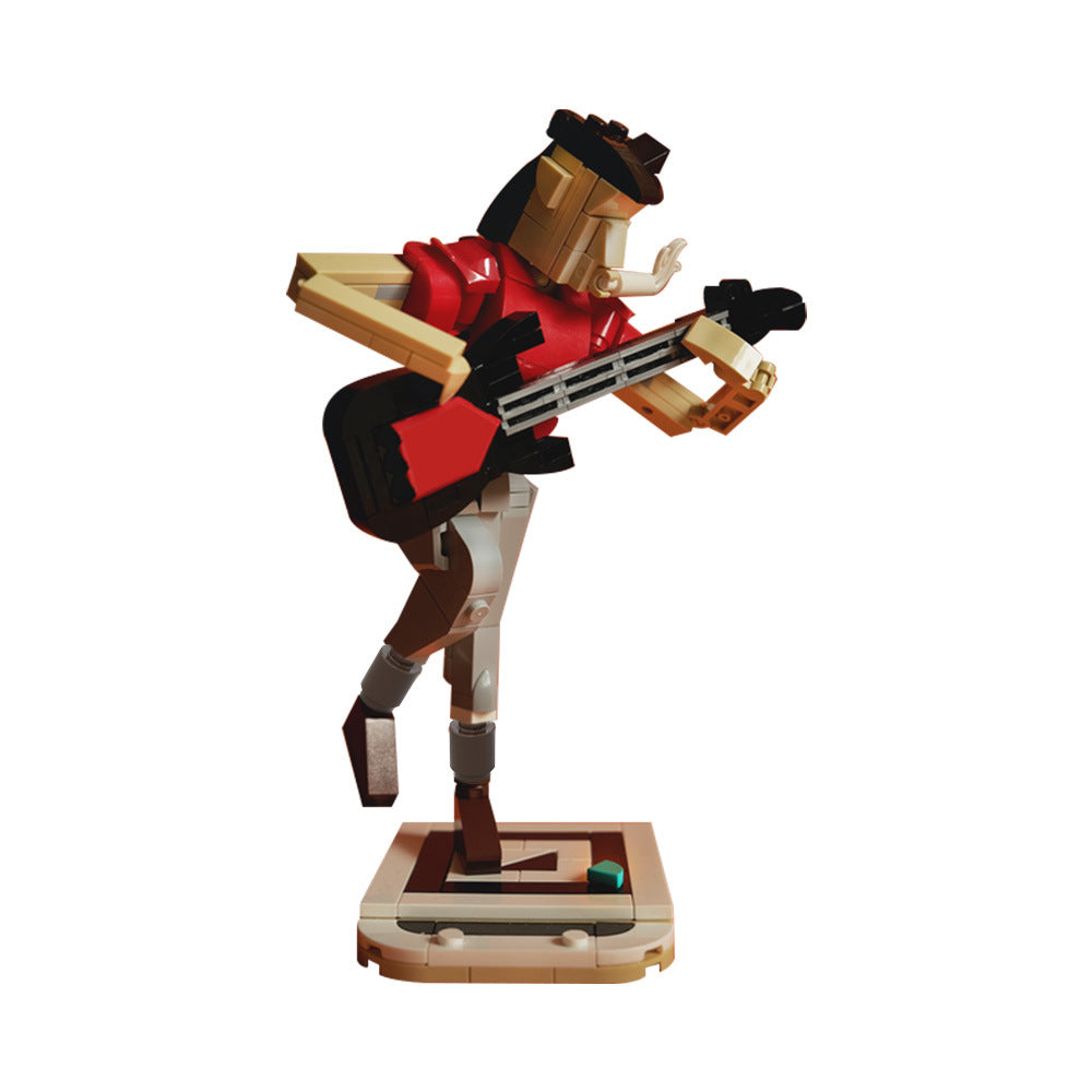 lead guitarist building set | moc-150397 - 1
