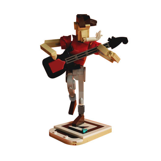 lead guitarist building set | moc-150397 - 2