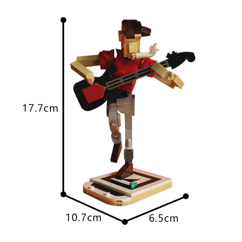 lead guitarist building set | moc-150397 - 3