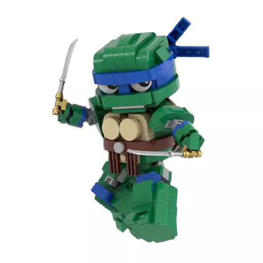 leonardo building set | tmnt | moc-166789 - 1