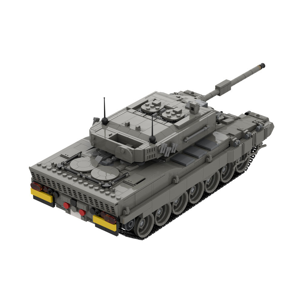 leopard 2 main battle tank building set | lego compatible - 2