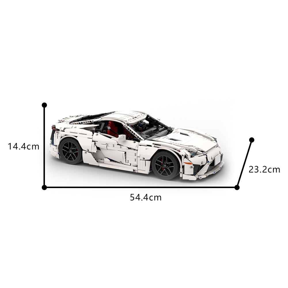 lexus lfa building set | 1:8 | moc-186809 - 4