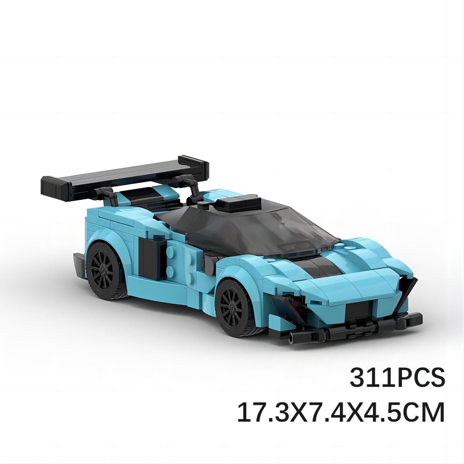 liberty walk mclaren 650s building set | moc-43887 - 6