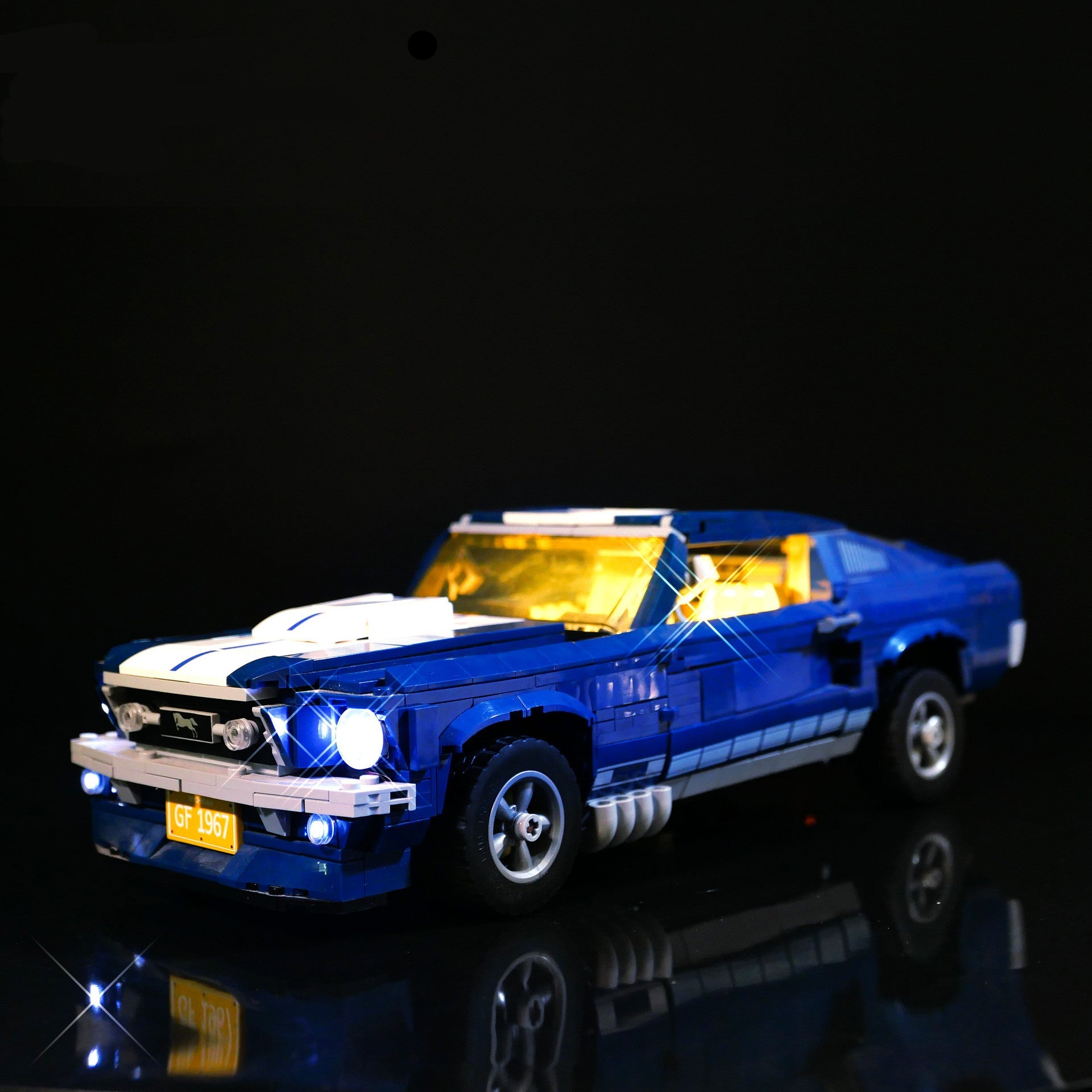 light kit for 10265 ford mustang | lego compatible - 2