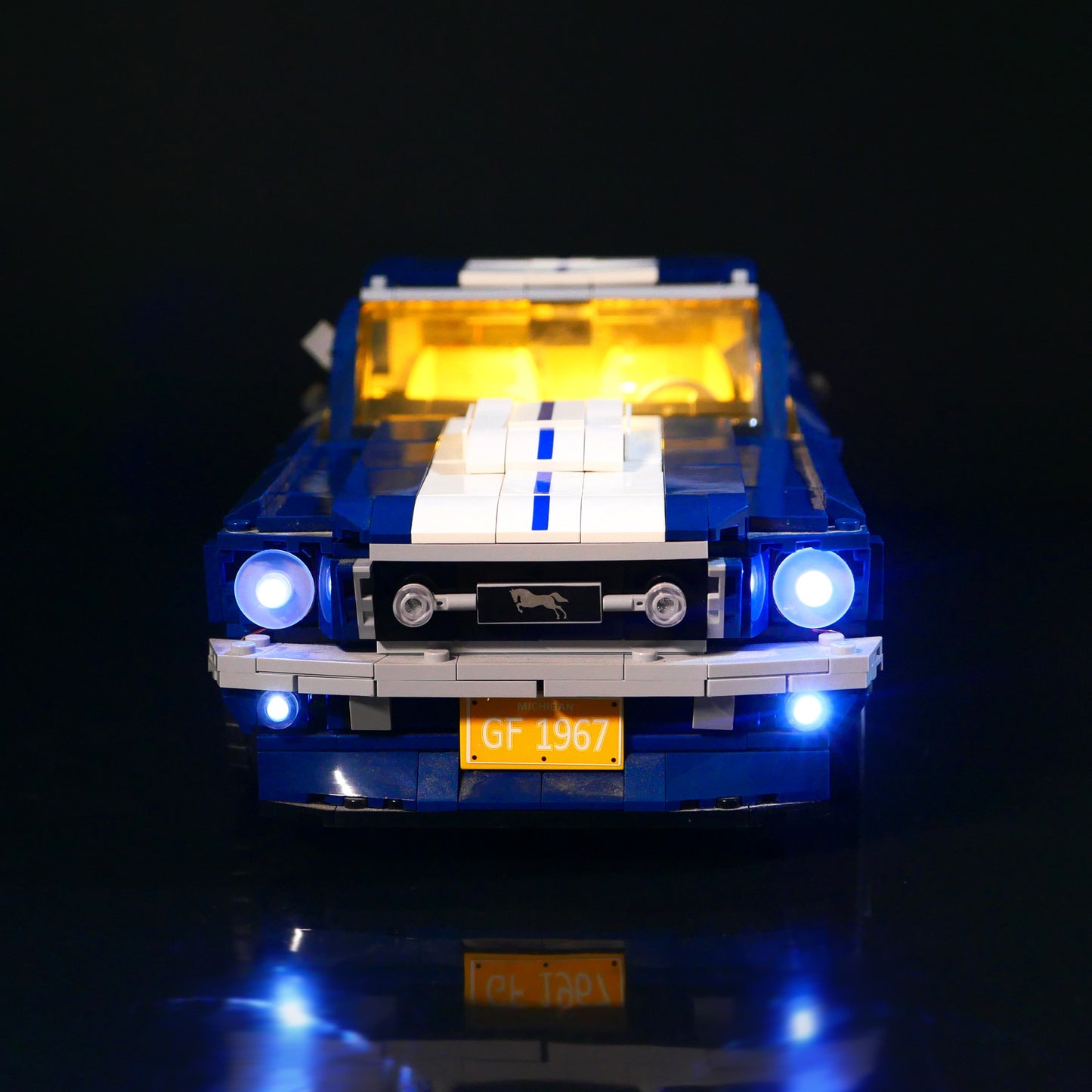 light kit for 10265 ford mustang | lego compatible - 3