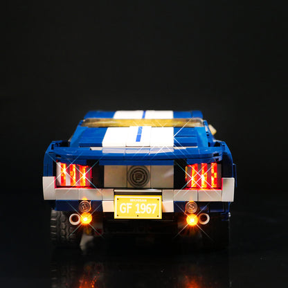 light kit for 10265 ford mustang | lego compatible - 4