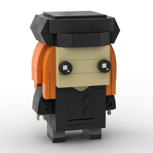 lily evans brickheadz moc building set | harry potter | compatible with lego - 2