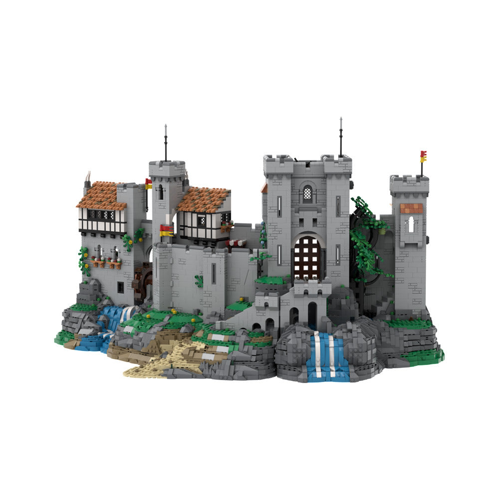 lion knight's castle building set | base upgrade | moc-198048 - 5