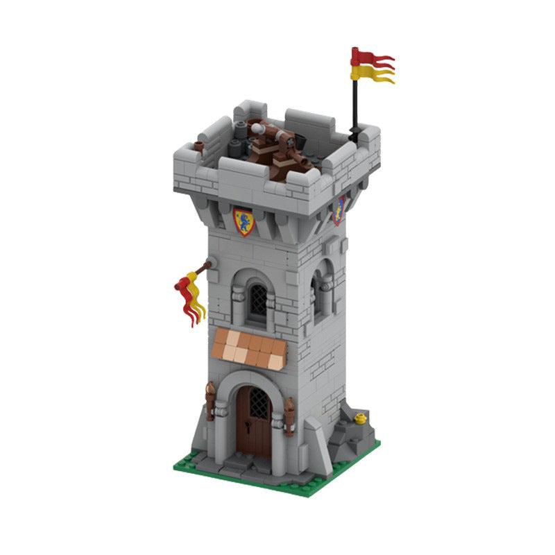 lion knight's outpost building set | moc-120727 - 5