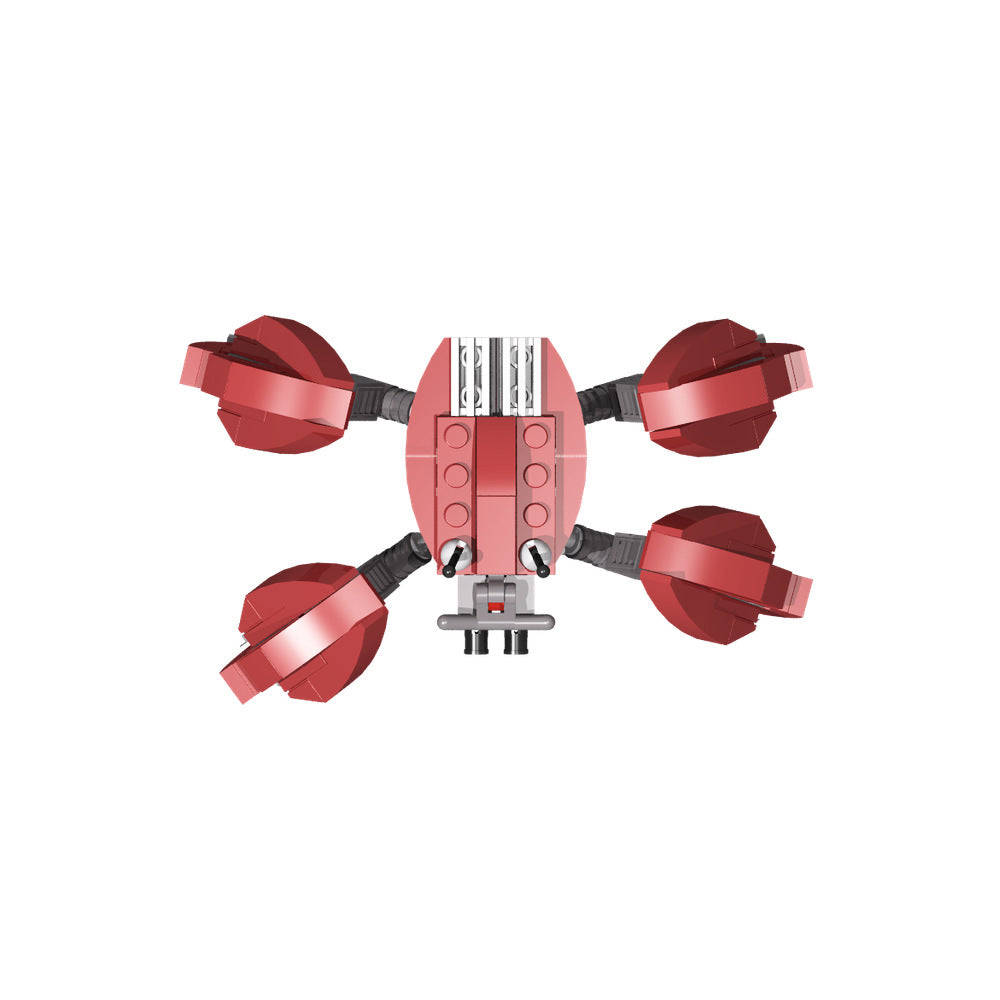 lm-432 crab droid 4-legs building set | star wars | moc-140539 - 3