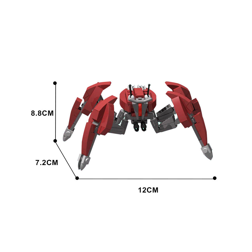 lm-432 crab droid 4-legs building set | star wars | moc-140539 - 4