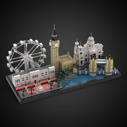 london skyline building set | moc-195540 - 1