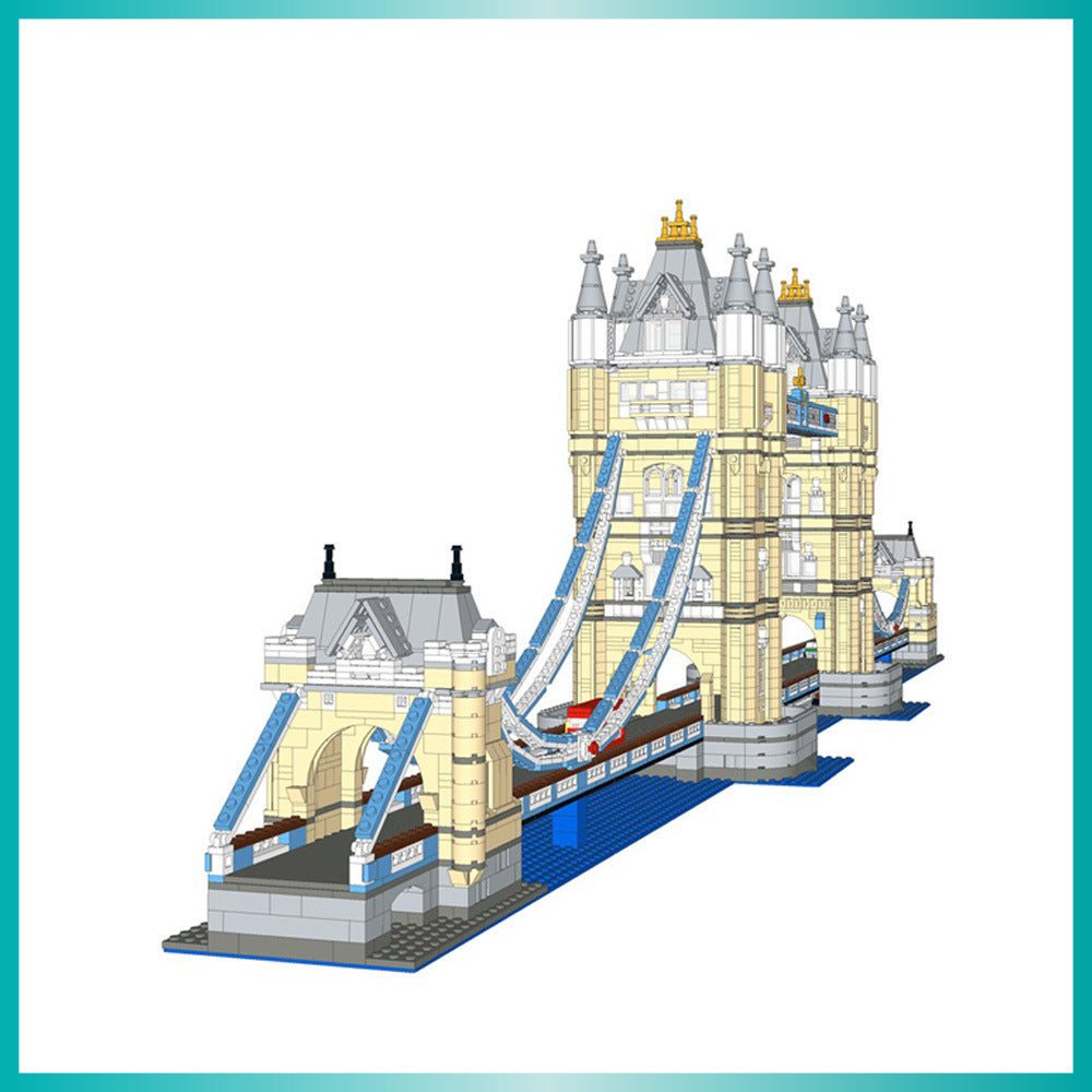 london tower bridge extension building set | moc-12269 - 3