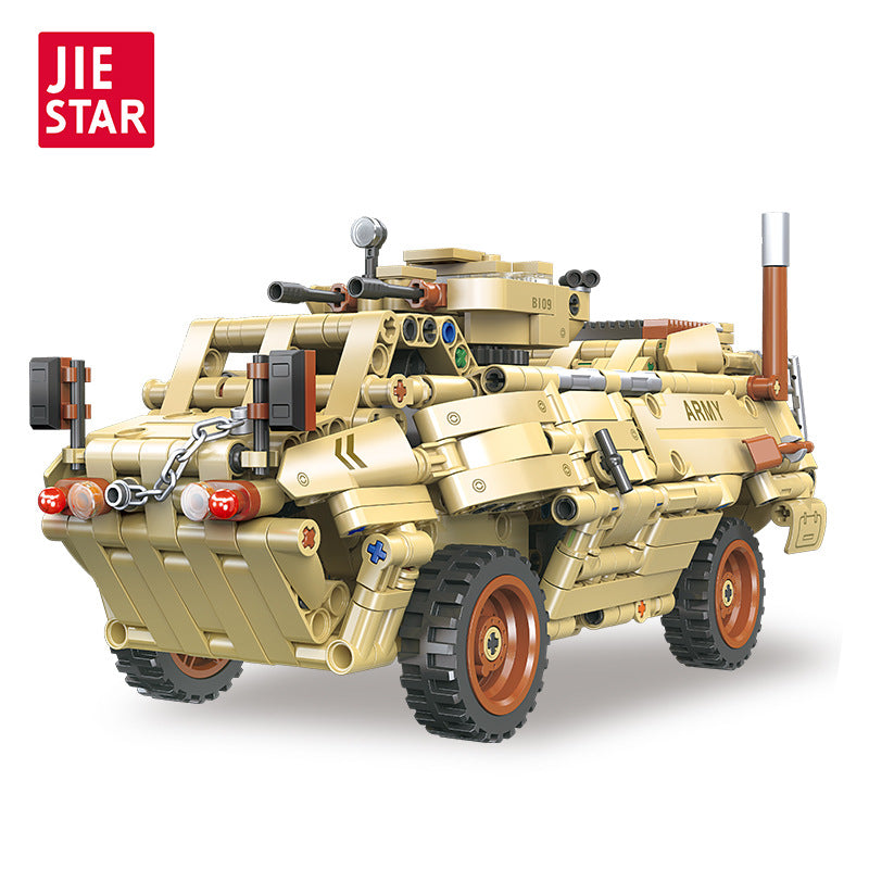 m-1117 armored fighting vehicle - 665 pcs | jiestar 58114 - 4